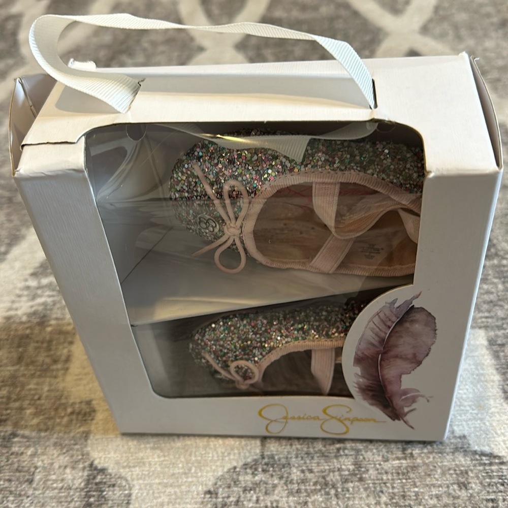 Size 2 Jessica Simpson baby soft shoes